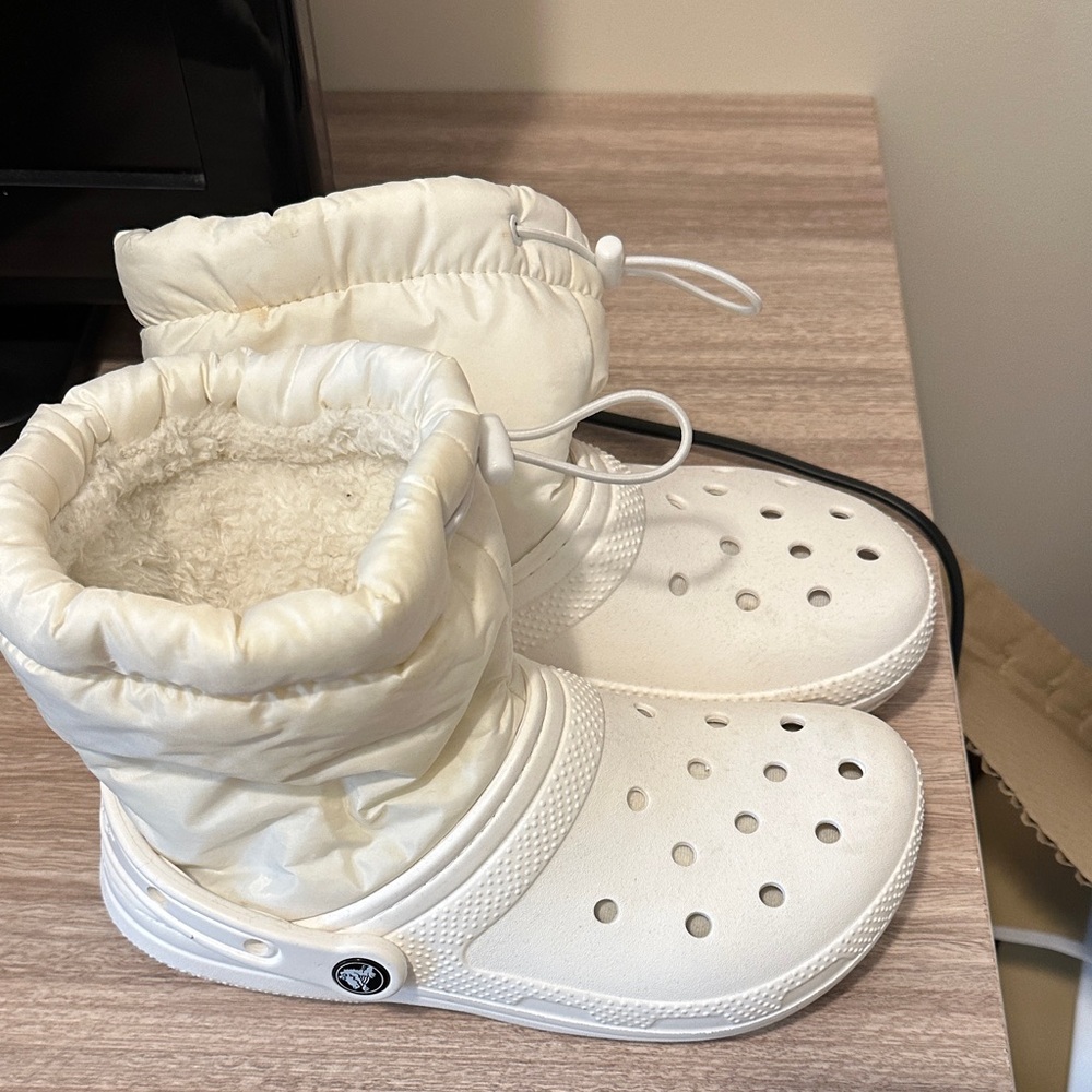 White Winter Boots